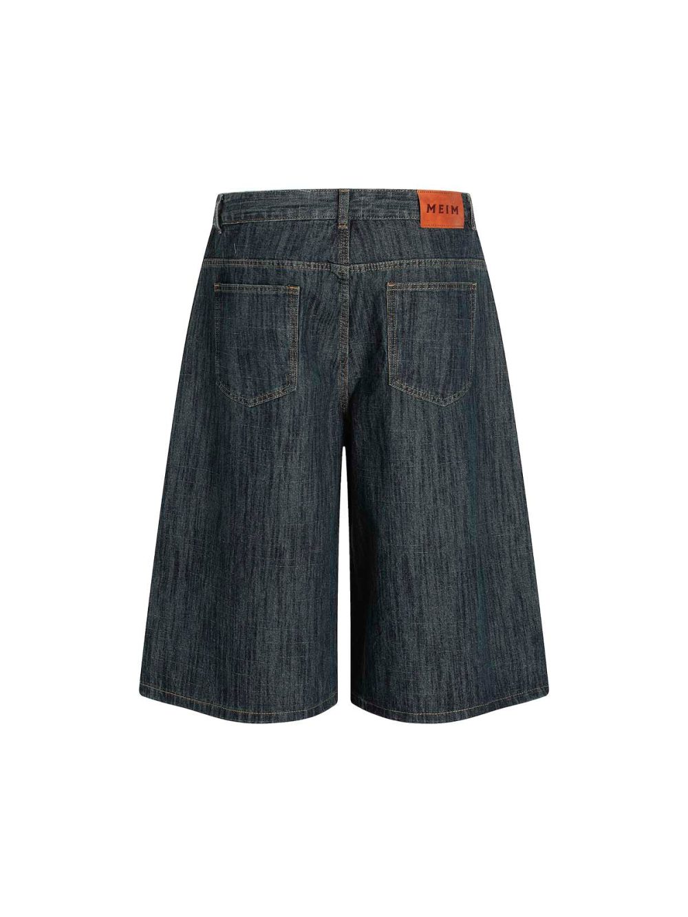 Jacquard Straight-leg Mid-rise Jeans - Image 3