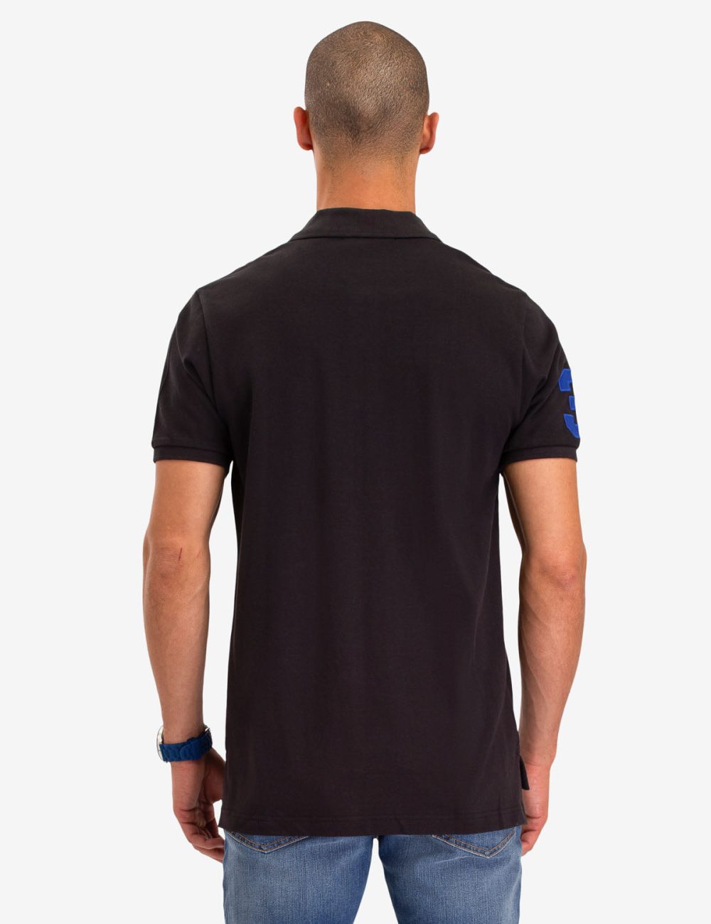 BIG LOGO SOLID POLO SHIRT - Image 4