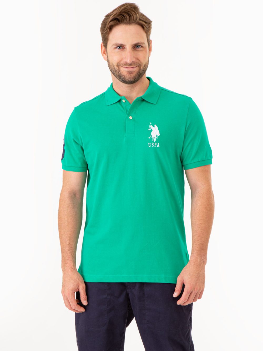 BIG LOGO SOLID POLO SHIRT - Image 5