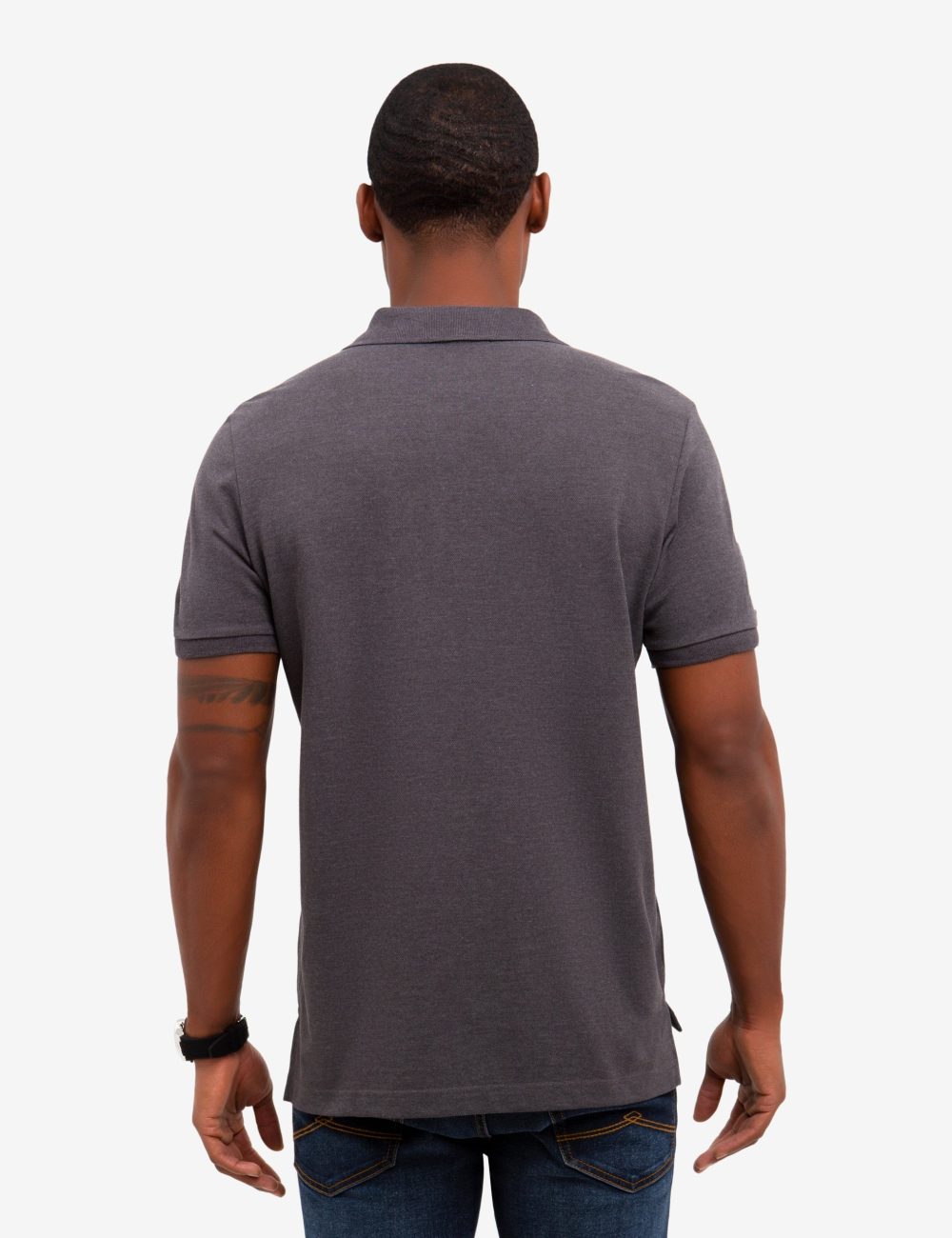 BIG LOGO SOLID POLO SHIRT - Image 11
