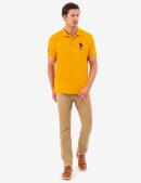 SOLID BIG LOGO POLO SHIRT