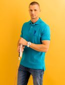 BIG LOGO SOLID POLO SHIRT