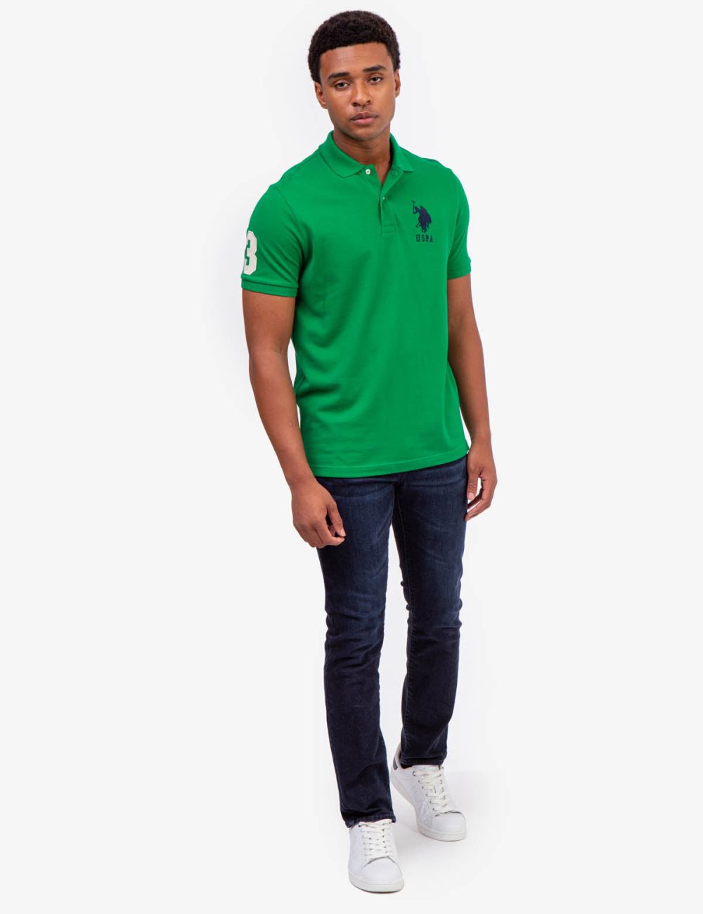 BIG LOGO SOLID POLO SHIRT - Image 16