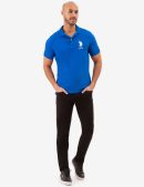 SOLID BIG LOGO POLO SHIRT