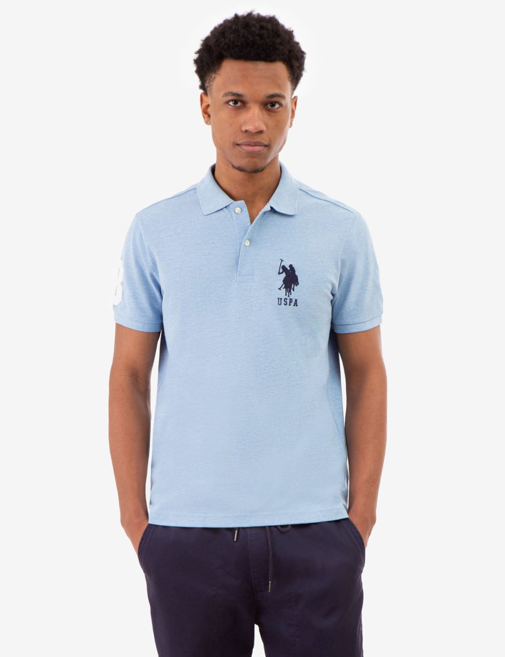 SOLID BIG LOGO POLO SHIRT - Image 10