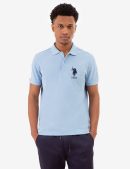 SOLID BIG LOGO POLO SHIRT