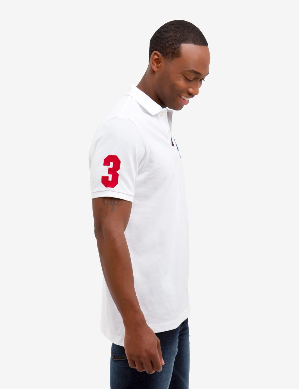 BIG LOGO SOLID POLO SHIRT - Image 7
