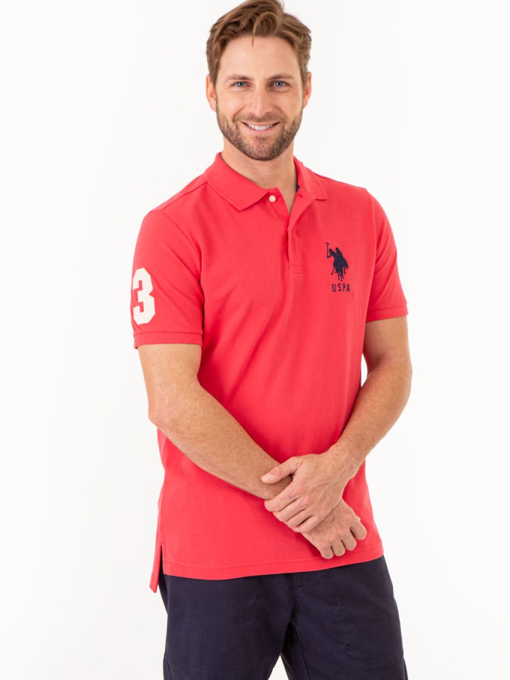 BIG LOGO SOLID POLO SHIRT - Image 2