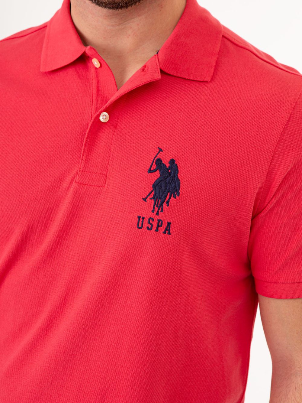 BIG LOGO SOLID POLO SHIRT - Image 3