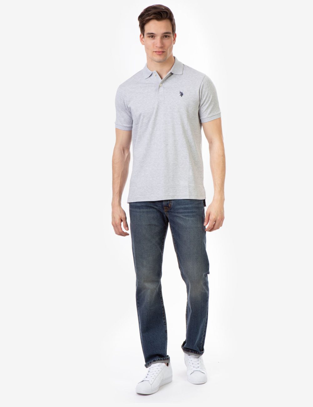 SOLID INTERLOCK POLO SHIRT - Image 17