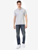 SOLID INTERLOCK POLO SHIRT