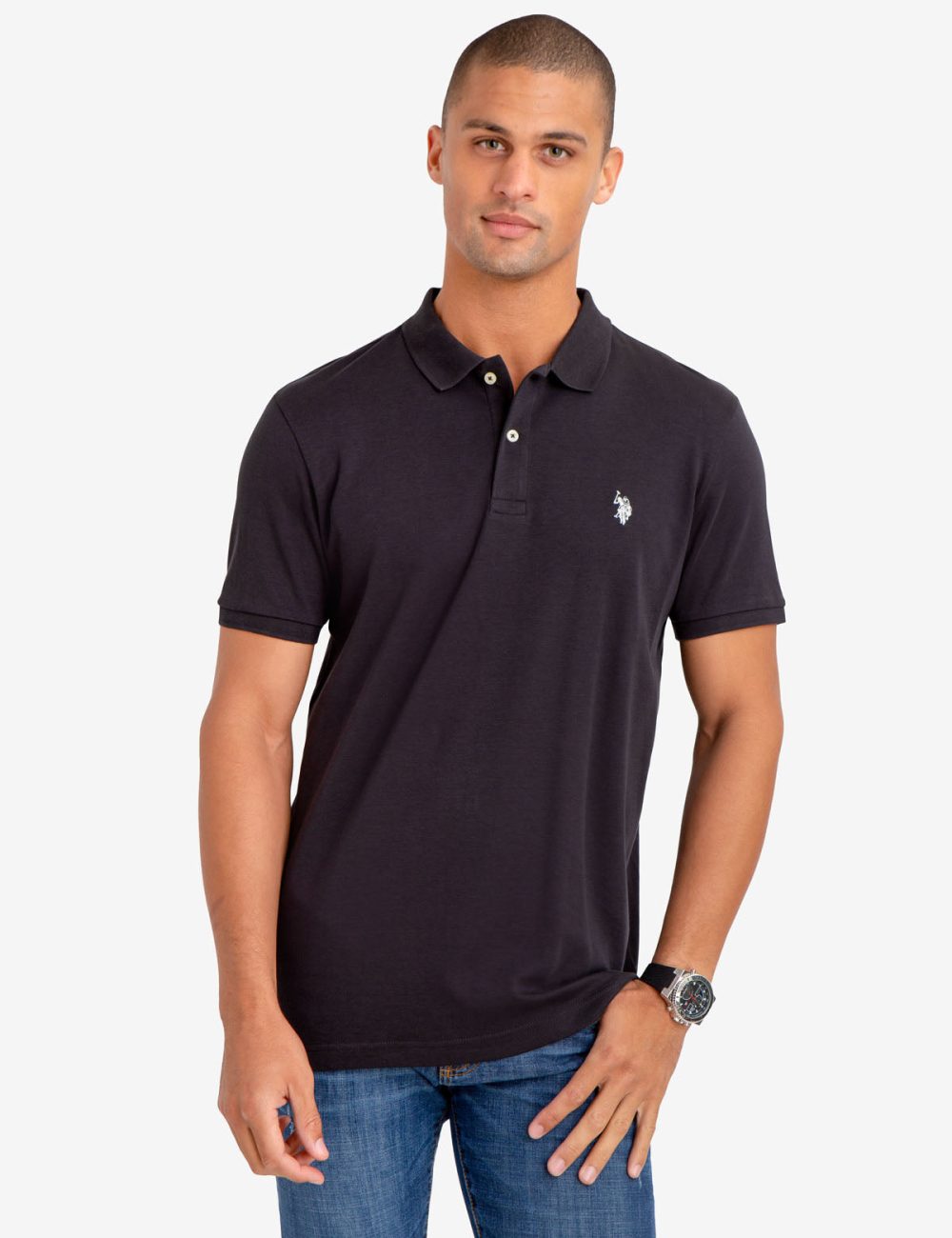 SOLID INTERLOCK POLO SHIRT - Image 11