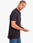 SOLID INTERLOCK POLO SHIRT