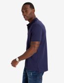 SOLID INTERLOCK POLO SHIRT