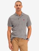SOLID INTERLOCK POLO SHIRT