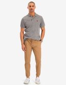 SOLID INTERLOCK POLO SHIRT