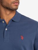 SOLID INTERLOCK POLO SHIRT