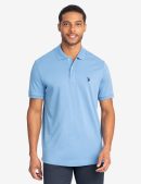 SOLID INTERLOCK POLO SHIRT
