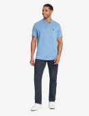 SOLID INTERLOCK POLO SHIRT