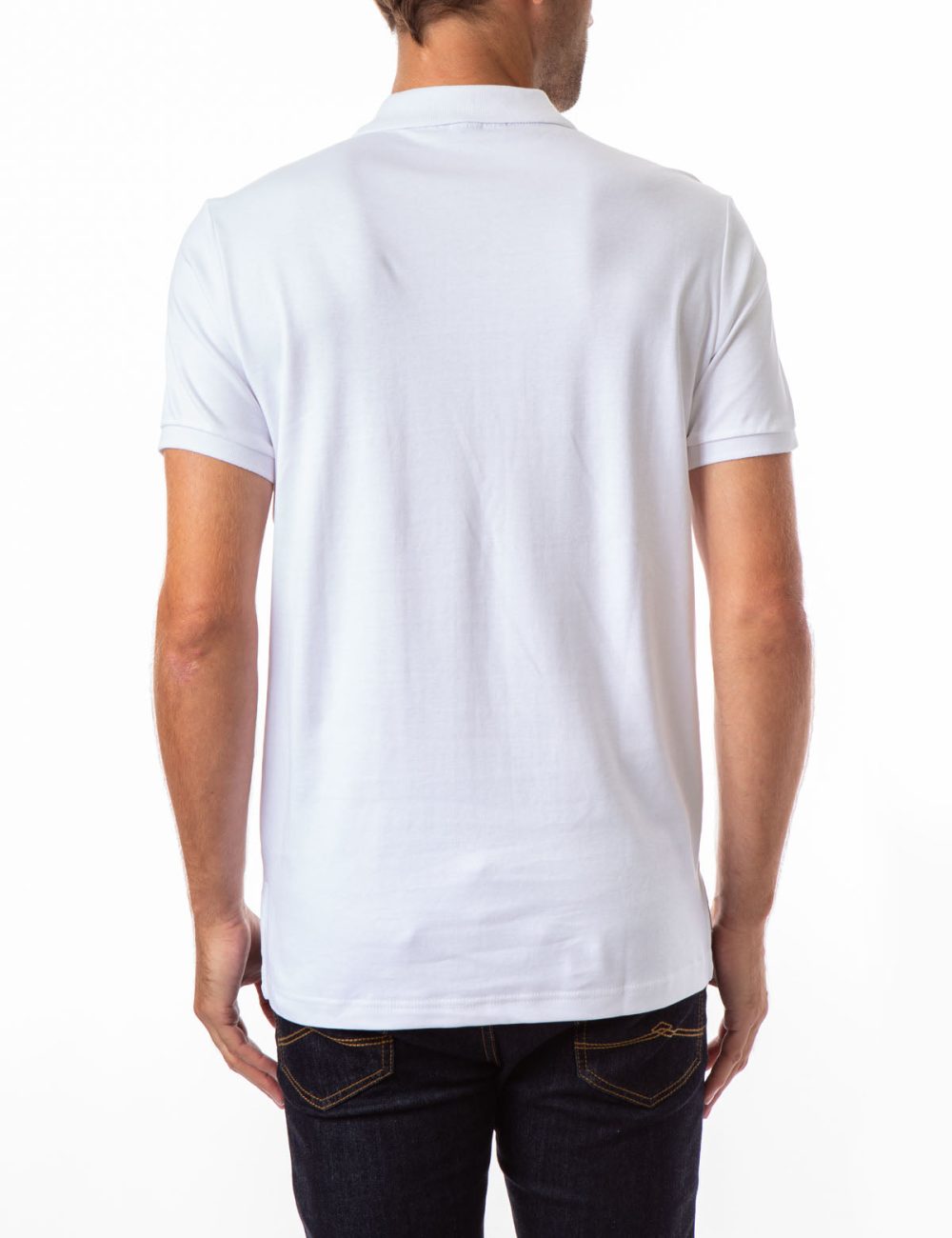 SOLID INTERLOCK POLO SHIRT - Image 4