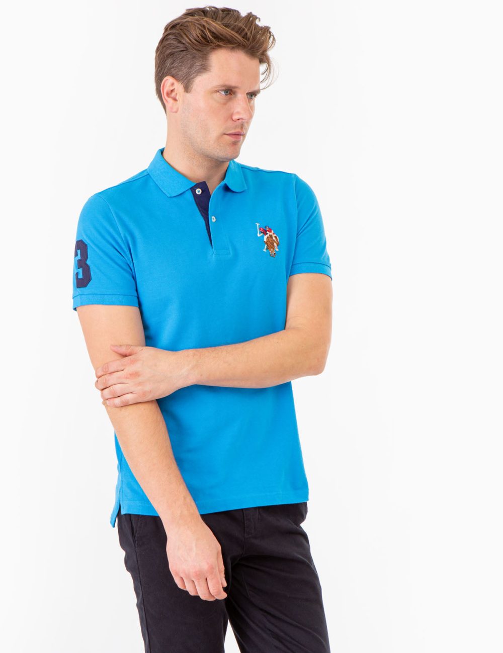 MULTI COLOR BIG LOGO POLO SHIRT - Image 12