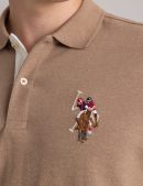 MULTI COLOR BIG LOGO POLO SHIRT