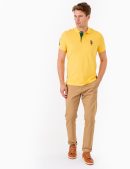 MULTI COLOR BIG LOGO POLO SHIRT