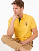 MULTI COLOR BIG LOGO POLO SHIRT