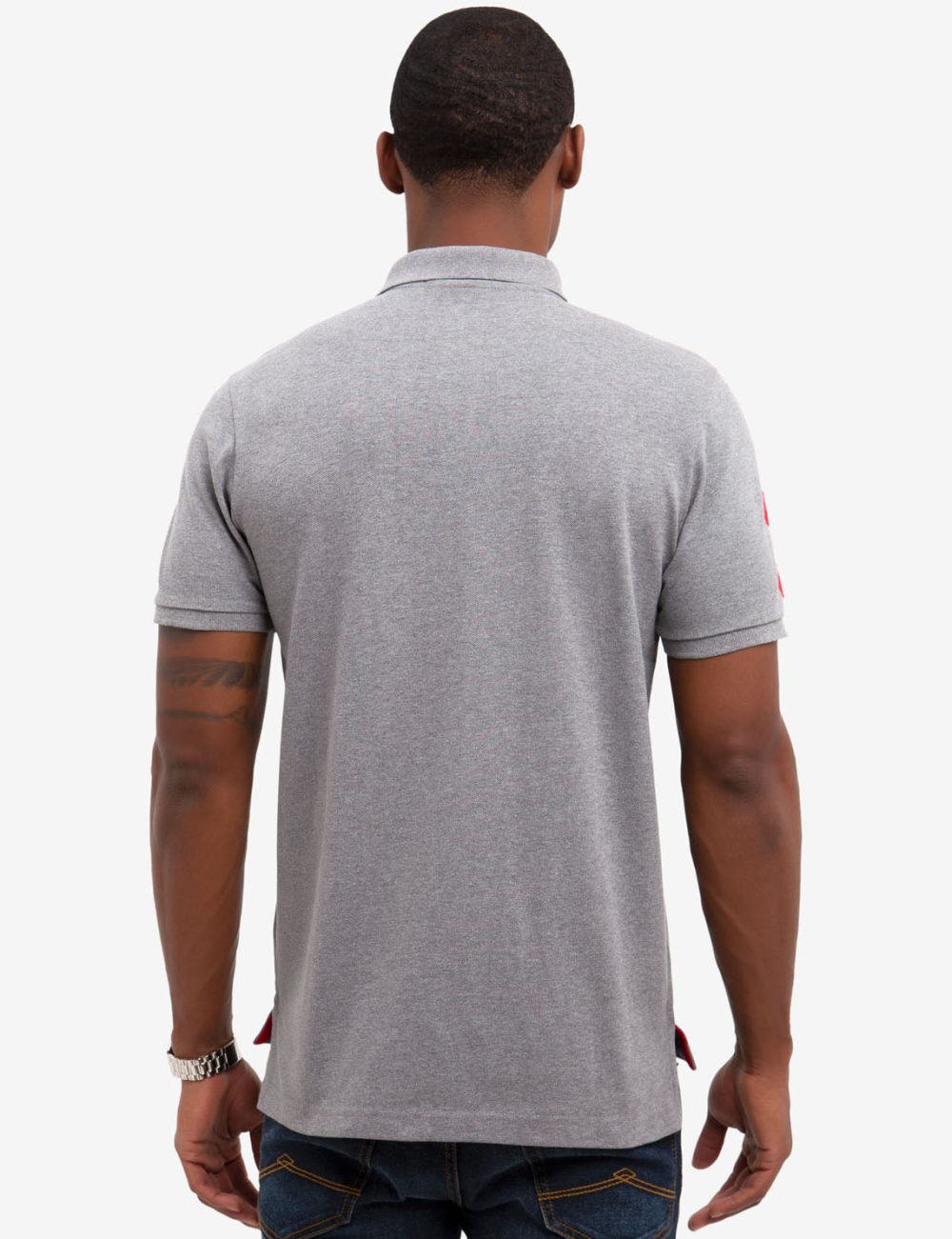 MULTI COLOR BIG LOGO SOLID POLO SHIRT - Image 16