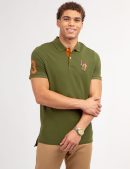 MULTI COLOR BIG LOGO POLO SHIRT