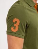 MULTI COLOR BIG LOGO POLO SHIRT