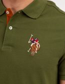 MULTI COLOR BIG LOGO POLO SHIRT