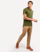 MULTI COLOR BIG LOGO POLO SHIRT