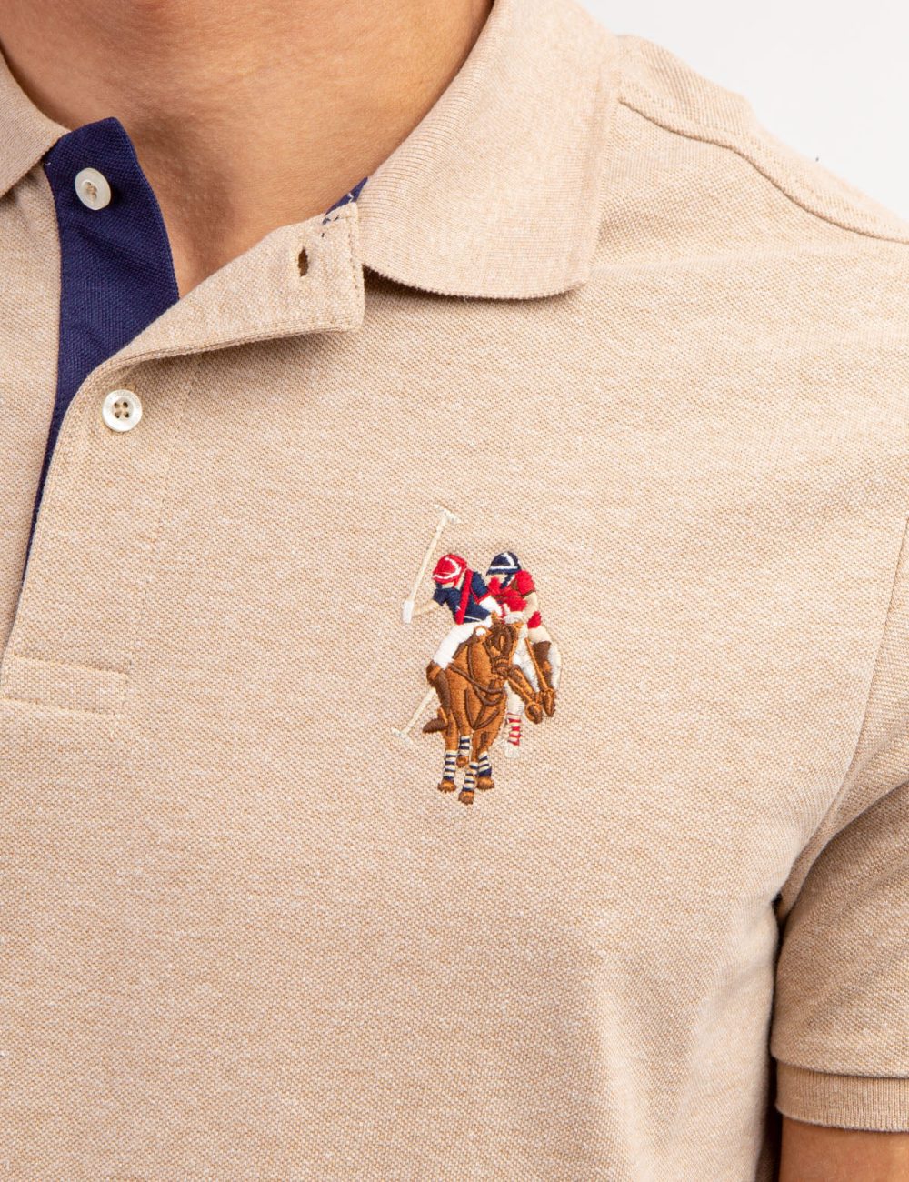 MULTI COLOR BIG LOGO POLO SHIRT - Image 4