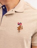 MULTI COLOR BIG LOGO POLO SHIRT