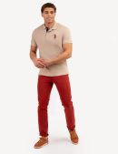 MULTI COLOR BIG LOGO POLO SHIRT