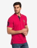 MULTI COLOR BIG LOGO POLO SHIRT