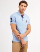 MULTI COLOR BIG LOGO POLO SHIRT