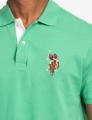 MULTI COLOR BIG LOGO POLO SHIRT