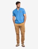 MULTI COLOR BIG LOGO POLO SHIRT