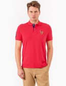 MULTI COLOR BIG LOGO POLO SHIRT