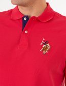MULTI COLOR BIG LOGO POLO SHIRT