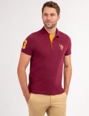 MULTI COLOR BIG LOGO POLO SHIRT