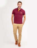 MULTI COLOR BIG LOGO POLO SHIRT