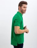 SOLID PIQUE SMALL LOGO POLO SHIRT