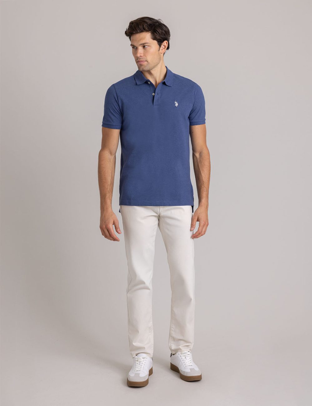 SOLID PIQUE SMALL LOGO POLO SHIRT - Image 6