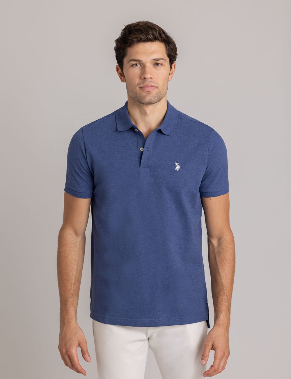 SOLID PIQUE SMALL LOGO POLO SHIRT - Image 5