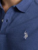 SOLID PIQUE SMALL LOGO POLO SHIRT