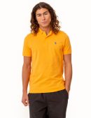 SOLID PIQUE SMALL LOGO POLO SHIRT