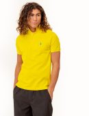 SOLID PIQUE SMALL LOGO POLO SHIRT
